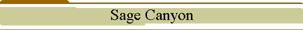 Sage Canyon