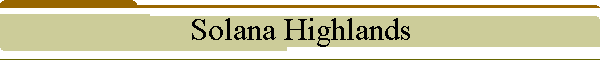 Solana Highlands