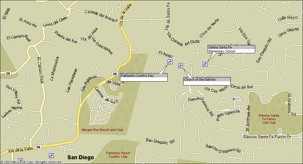 Rancho Santa Fe - Nativity & Fairbanks